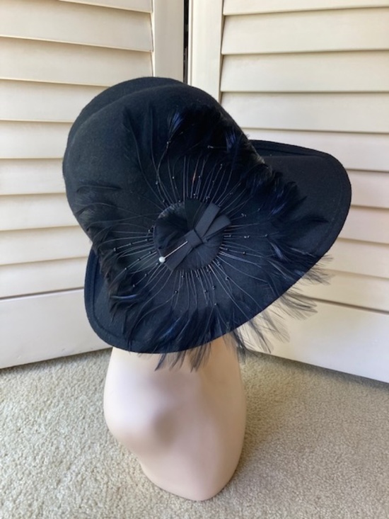 Lancaster Black Wool Felt Hat main image 8